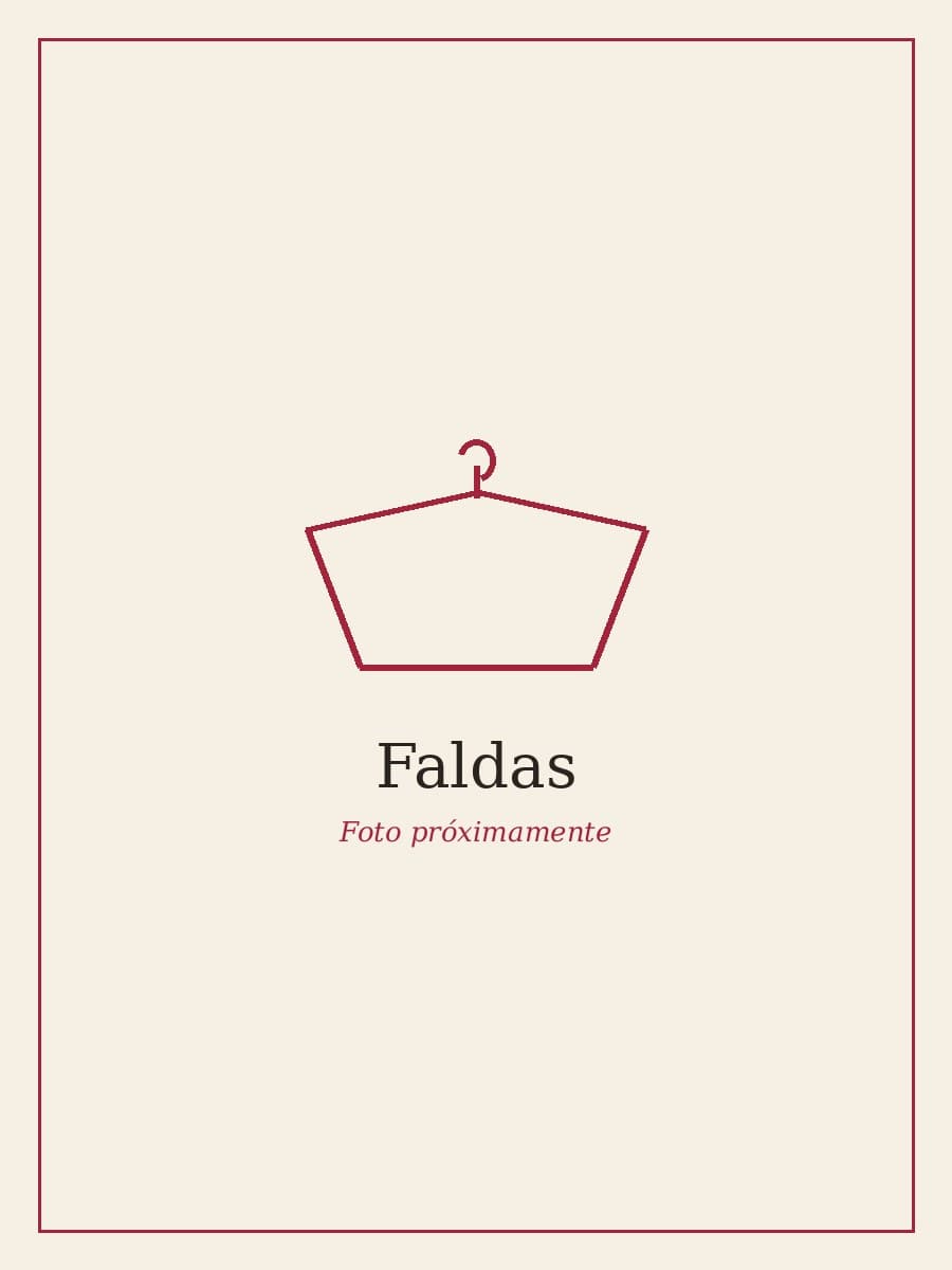 Falda larga animal print