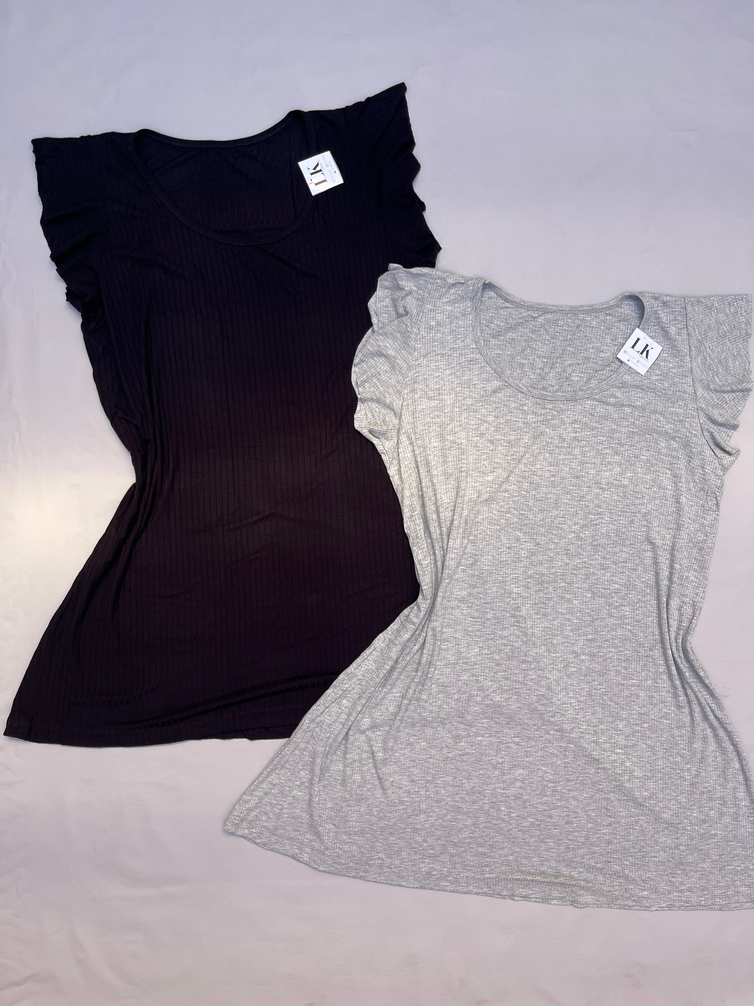Vestido morley con volados
